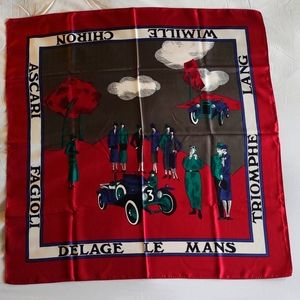 French made 100% silk Scarf